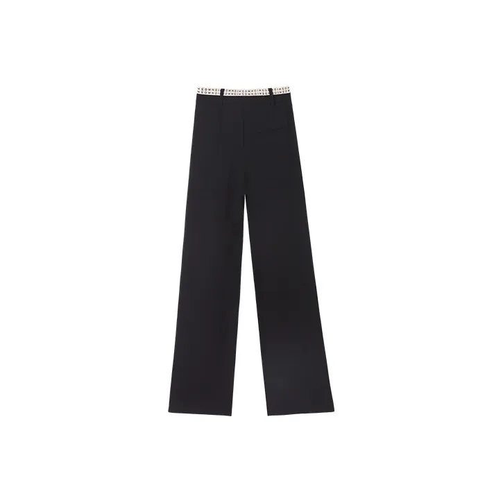 HIPPIEMISS Casual Pants Women's Black-1