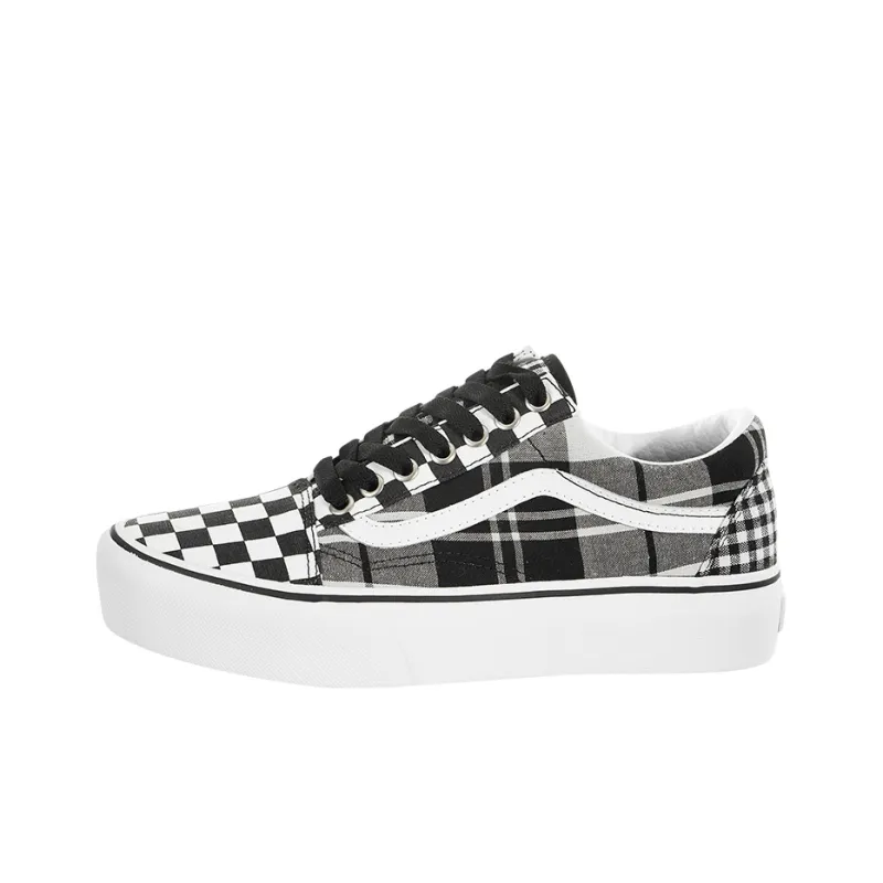 Vans Old Skool Platform 'Plaid Checkerboard' Women's-0