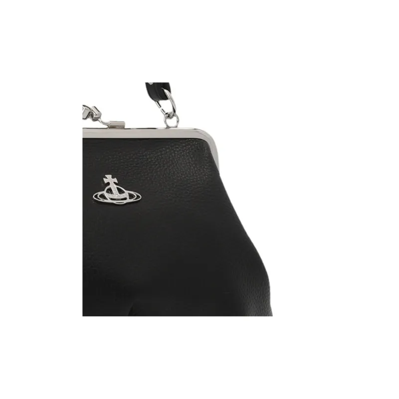 Vivienne Westwood Synthetic Leather Shoulder Bag Women's Black-7