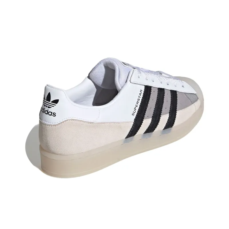 Adidas Superstar 'White Light Charcoal'-3