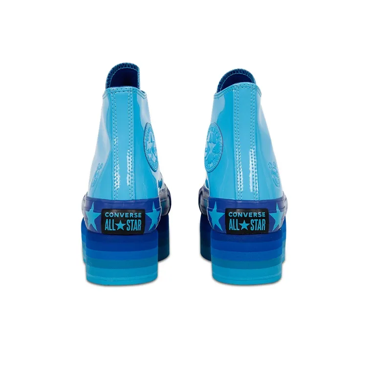 Converse Chuck Taylor All Star Lift Hi Miley Cyrus Blue Women's-4