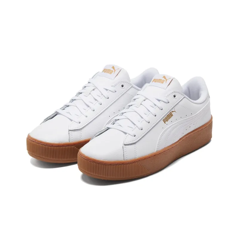 PUMA Vikky Platform Gs White/ Women's-4