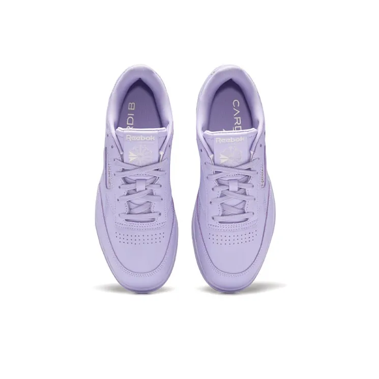 Reebok Coated Club C Double Cardi B Crisp Purple Women's-3