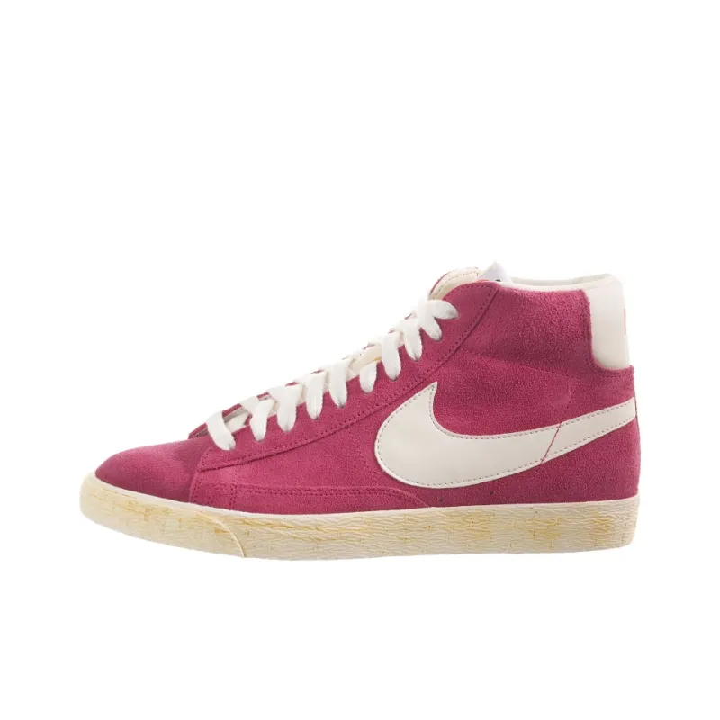 Nike Blazer Coverage Skateboard Shoes Men's Pink White-0