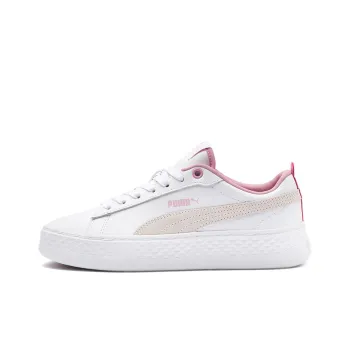 PUMA Smash Platform Low 'White Pale Pink' Women's