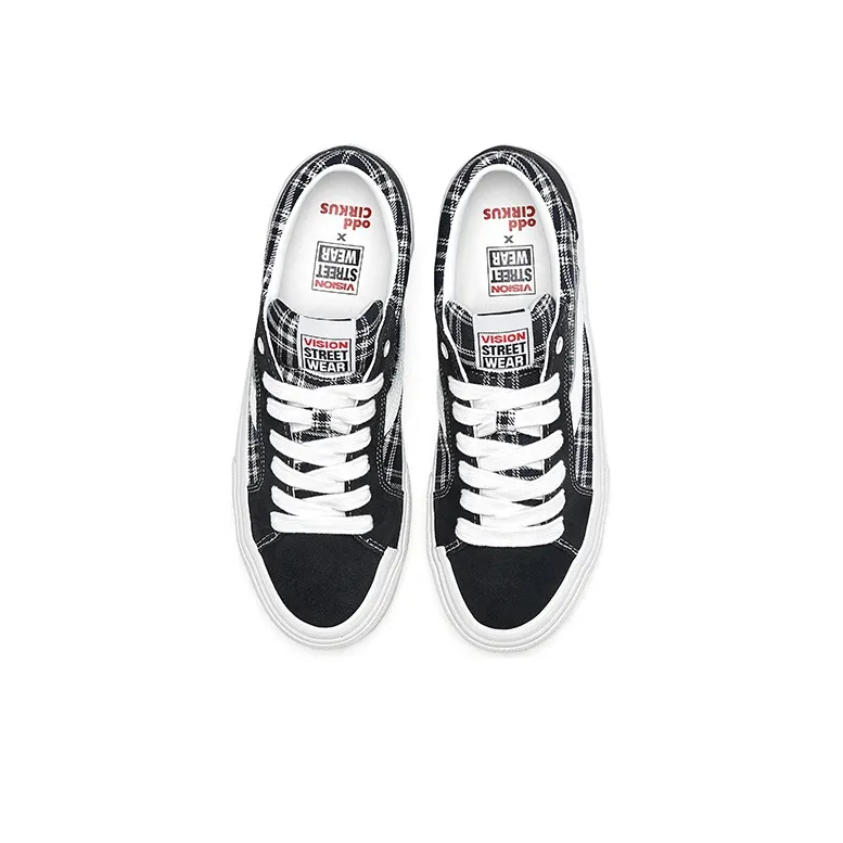 Vision Street Wear Astley Pro Skateboard Shoes Unisex Low Top Black/White-3