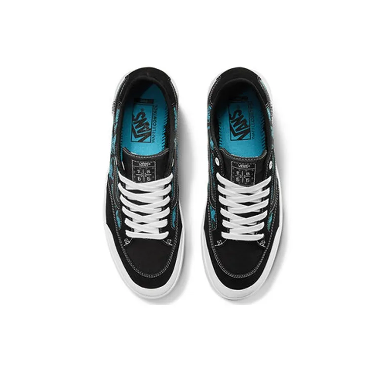 Vans Berle Pro Pirate Skulls Shoes Black/Blue-2
