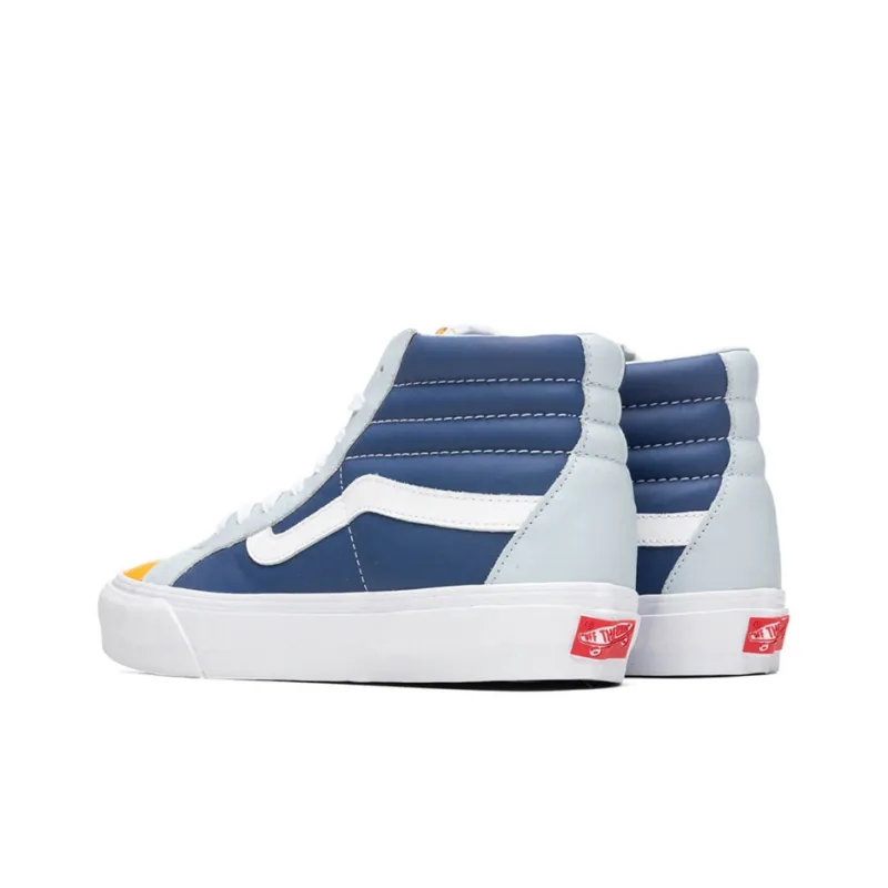 Sk8 Vans Hi Reissue Ef Lx 'Saffron True Navy'-2