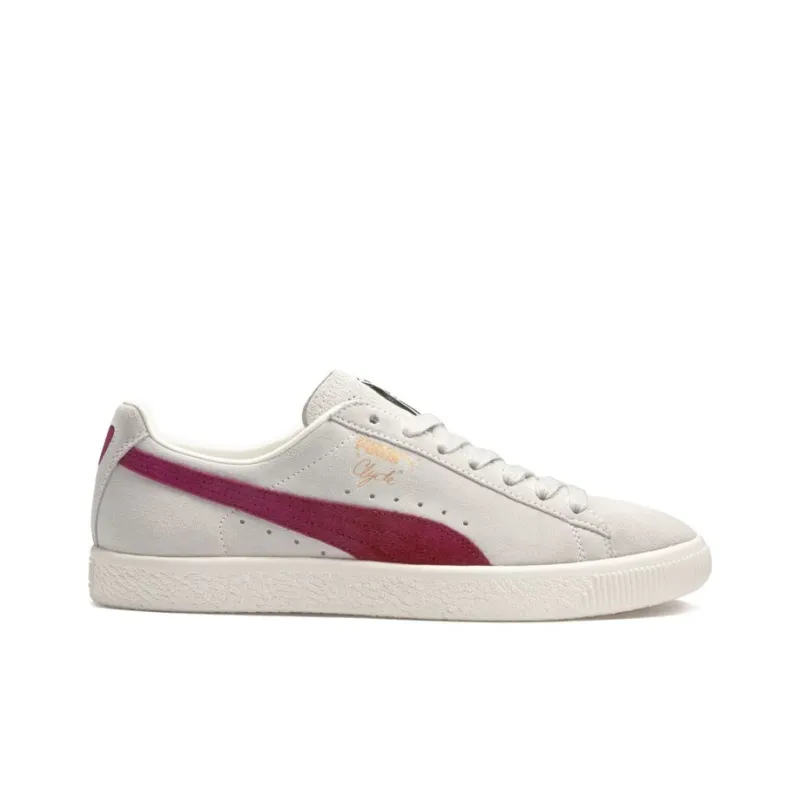 PUMA Clyde 'From The Archive Vaporous Grey Red Dahlia'-1