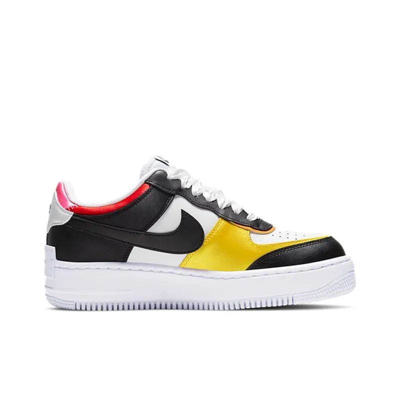 Nike Air Force 1 Low Shadow White Black Multi Color Women's-1