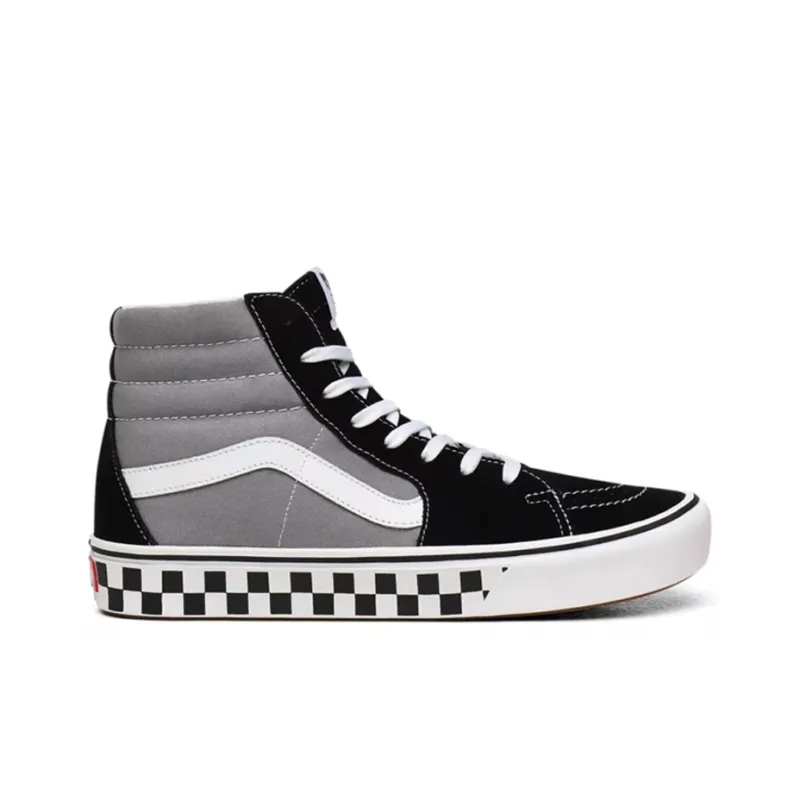 Sk8 Vans Hi ComfyCush 'Tape Mix Black Frost Gray'-1