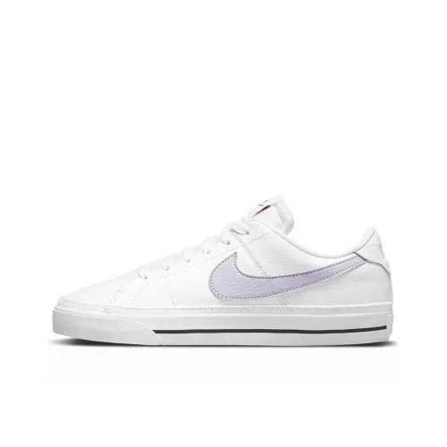 Nike Court Legacy Skateboard Shoes Women's Low-Top White/Taro Purple