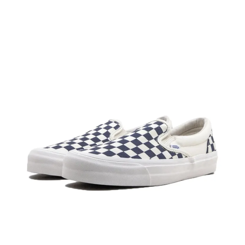 Slip On Og Classic Vans Lx 'Navy Checkerboard'-1