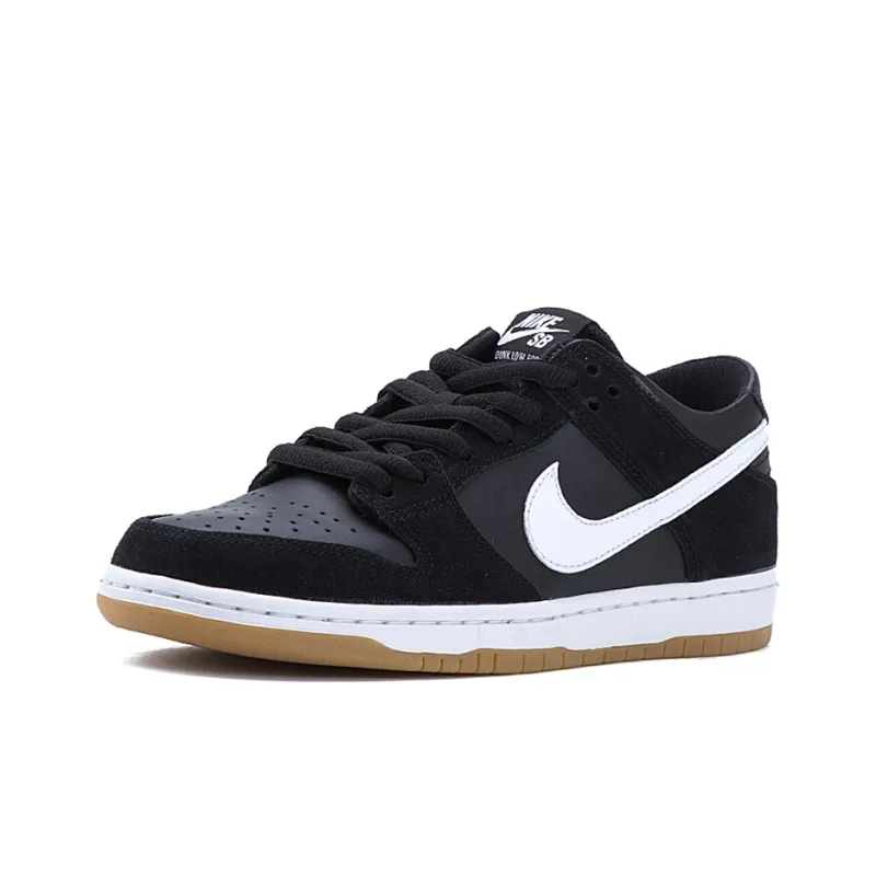 Nike Sb Dunk Low Black White Gum 2016-1