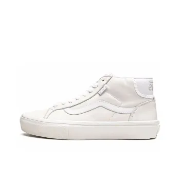 Vans Skate Mid Skool Mid Tops Casual Skateboarding Shoes White