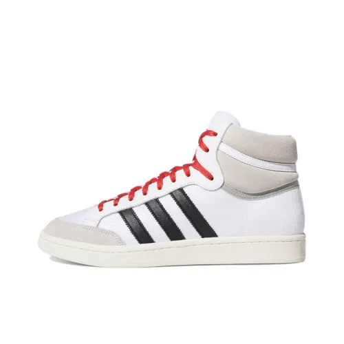 Adidas Originals Americana Skateboard Shoes Unisex High-Top White/Grey/Black/Red