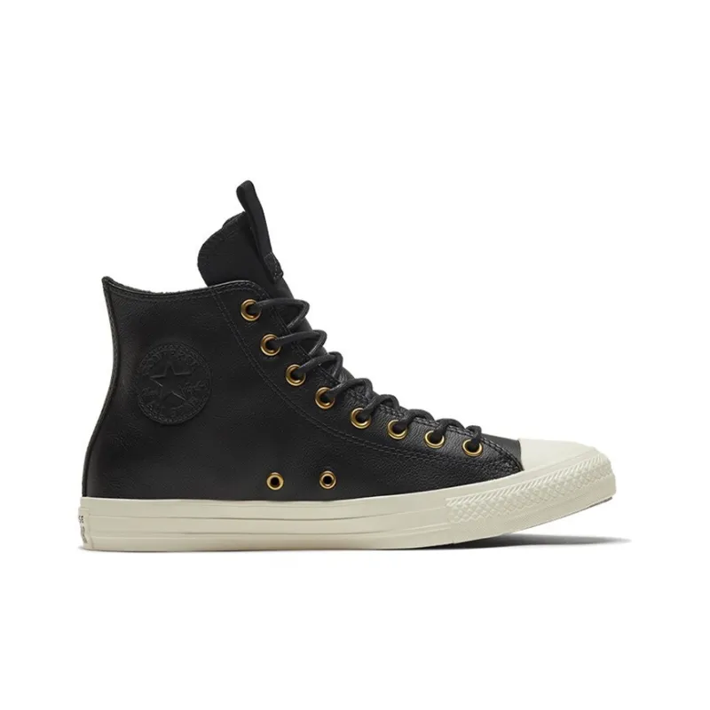 Converse Chuck Taylor All Star Leather High 'Black Egret'-1