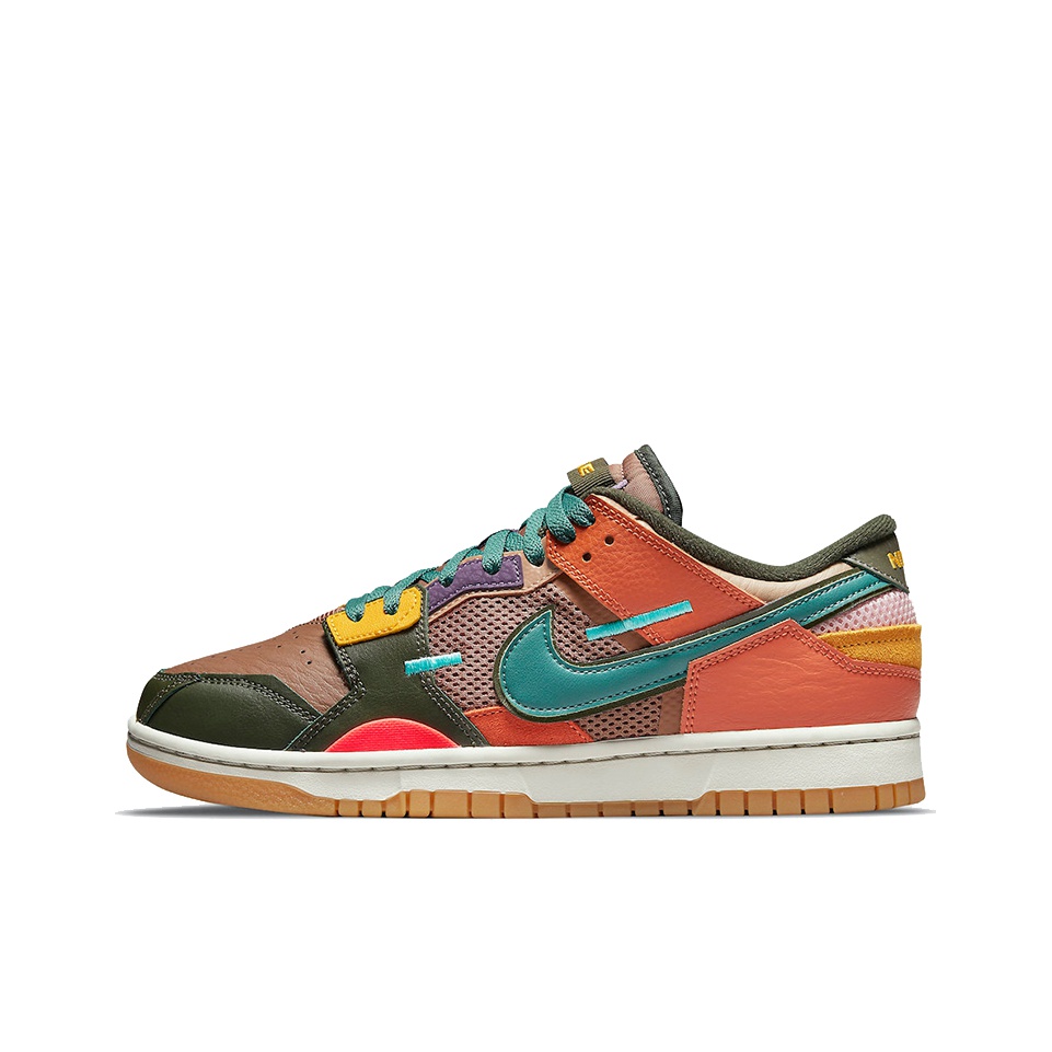 Nike Dunk Low Scrap Archeo Brown - POIZON