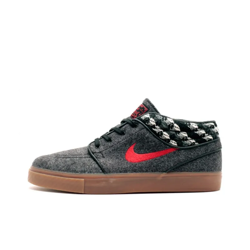 Nike Sb Stefan Janoski Mid Warmth Black Red-0