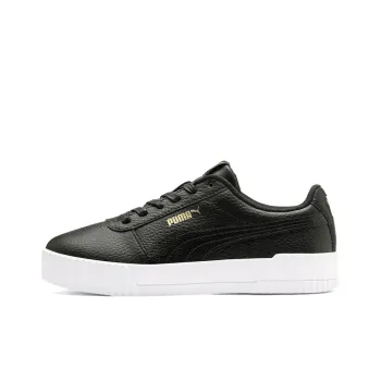 PUMA Carina Lux Black/White Low Sneakers Women's