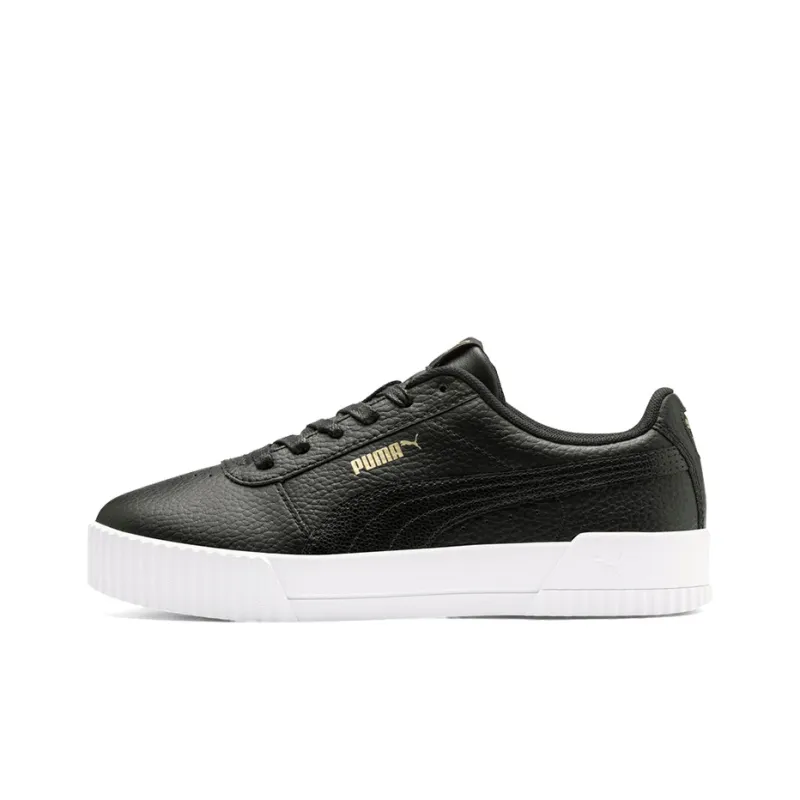 PUMA Carina Lux Black/White Low Sneakers Women's-0
