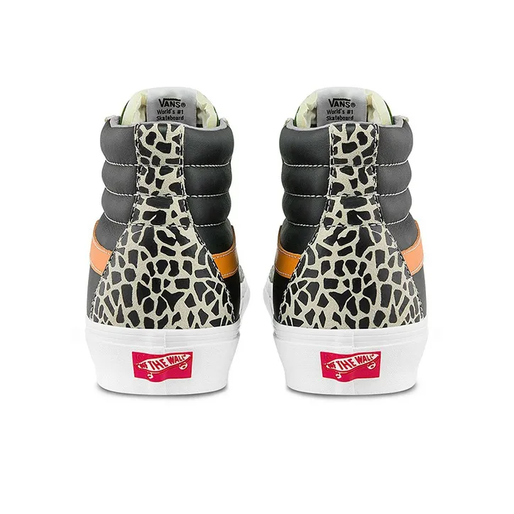 Sk8 Vans Hi Reissue Ef Vlt Lx 'Animal Print Cactus Black'-4