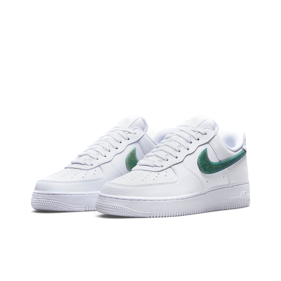 Nike Air Force 1 Low Glitter Swoosh Green Women s POIZON