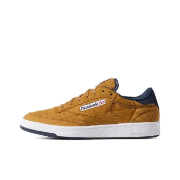 Reebok Unisex Club C 85 Corduroy Sneakers Yellow