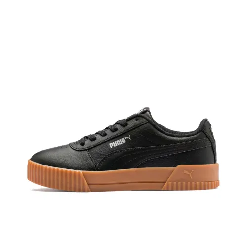 PUMA Carina Series Skateboard Shoes Women's Low-Top Black