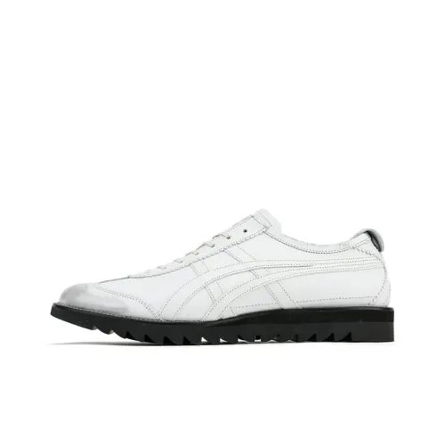 Onitsuka Tiger MEXICO 66 Platform Deluxe Non-slip Lightweight Low-Top Skateboard Shoes Men's White