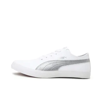 PUMA Cayden Move IDP Slip-Resistant Cushioning Wear-Resistant Low-Top Skateboard Shoes Women's White Silver