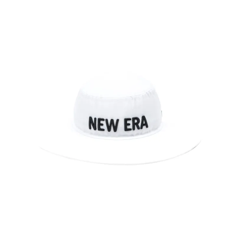 New Era Polyester Bucket Hats Unisex White-2