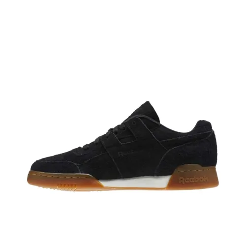 Reebok Workout Skateboard Shoes Men Low-Top Black