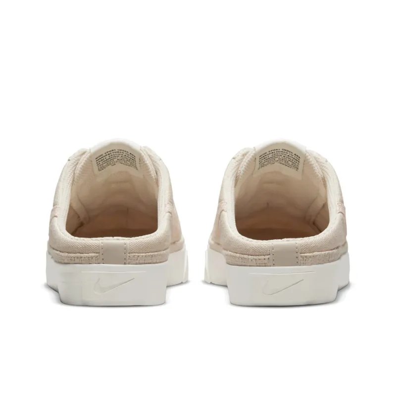 Nike Court Legacy Mule 'Pearl White Pink Oxford' Women's-4
