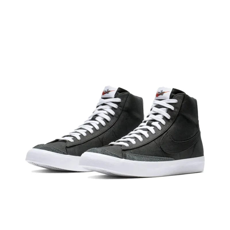 Nike Blazer Mid 77 Canvas Black-2