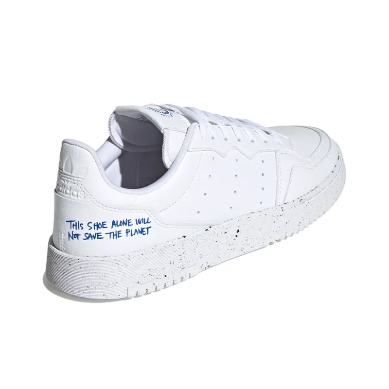Adidas Supercourt Clean Classics White Royal-3