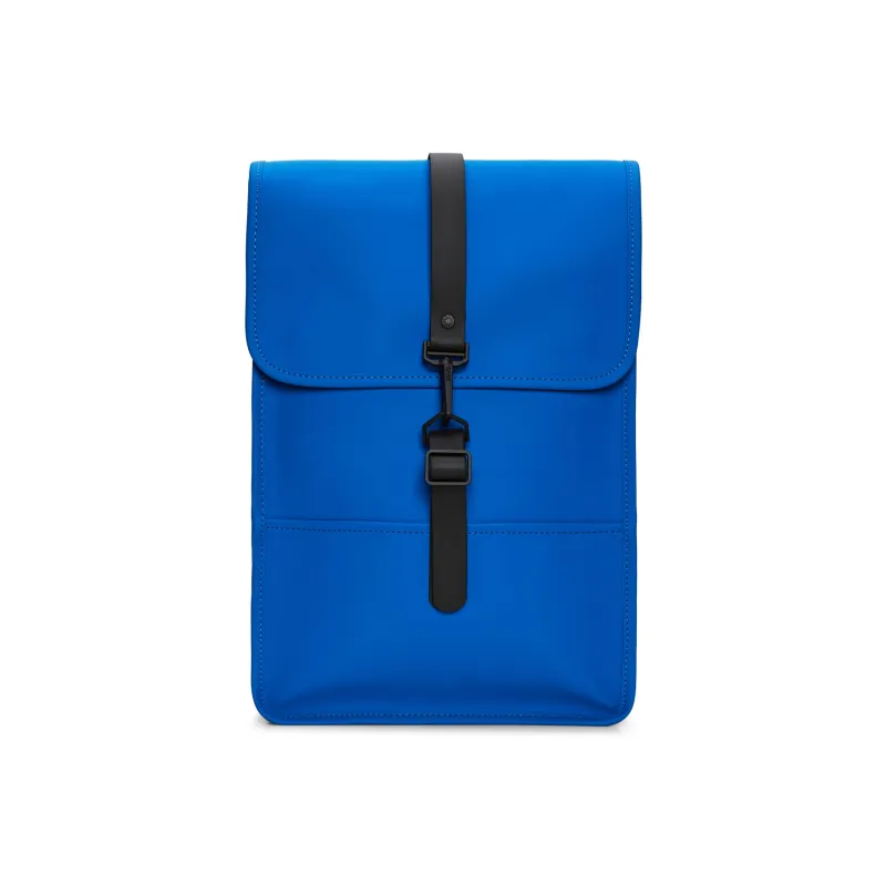 Rains Polyurethane And Polyester Blend Laptop Backpack Mini Unisex Black-12
