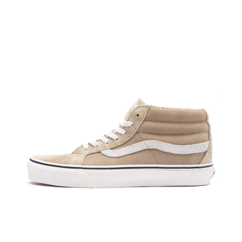 Sk8 Vans Mid Reissue 'Hairy Suede Mix Tan'-0