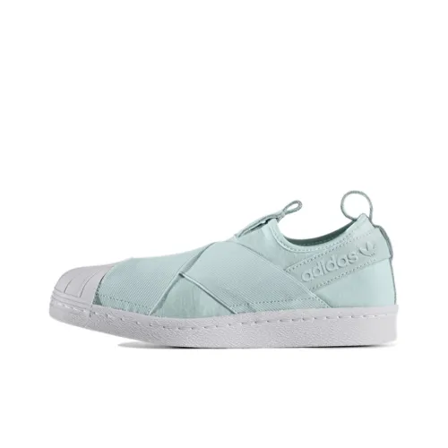 Adidas Originals Superstar Slip on 'Green Mint White' Women's