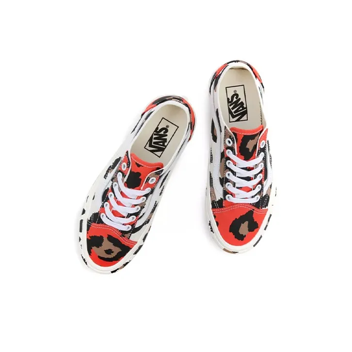 Vans Animal Old Skool 'Black White Red Leopard' Women's-3