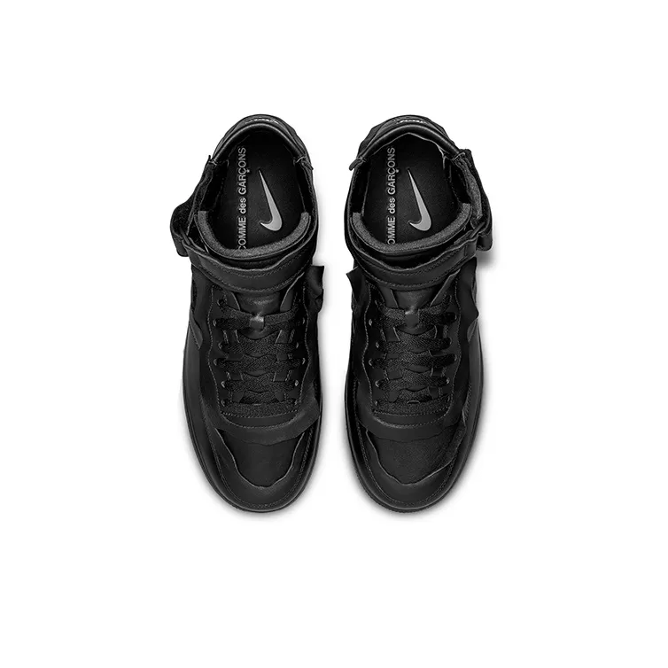 Nike Air Force 1 Mid Comme Des Garcons Black-3