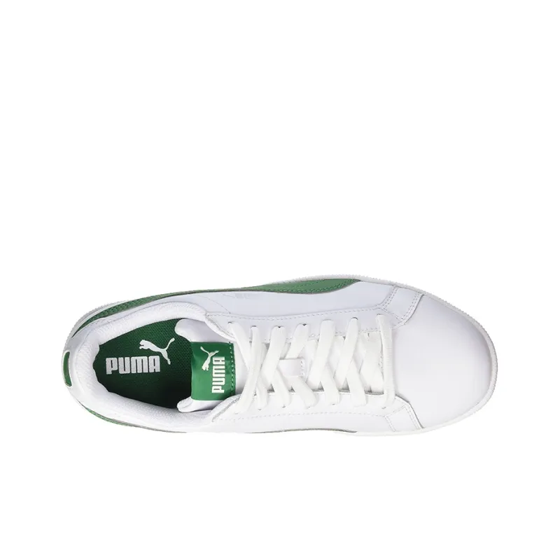 PUMA Smash Leather Green/White-2