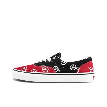 Vans Classic Slip On Vlogo 'Black Red'