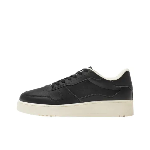 ZARA Skateboard Shoes Men Low-Top Black