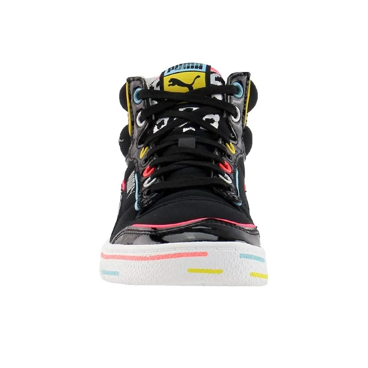 PUMA Unexpected X Ralph Sampson Mid 'Black White' Women's-5