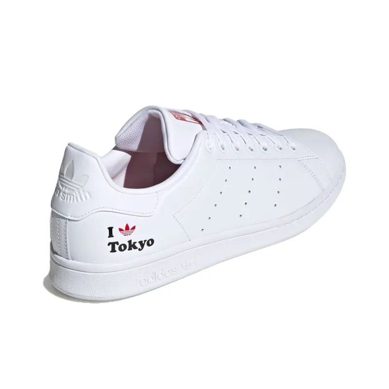 Adidas Originals Stan Smith Shoes 'Tokyo White Red'-3