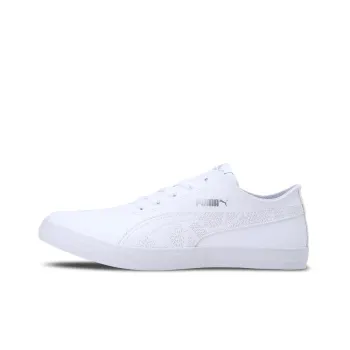 PUMA Urban Cayden Move IDP Anti-Slip Wear-Resistant Low-Top Skateboard Shoes Women's White
