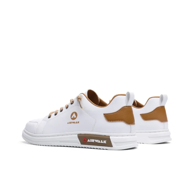 Airwalk Skateboard Shoes Men Low-Top Light Brown-5