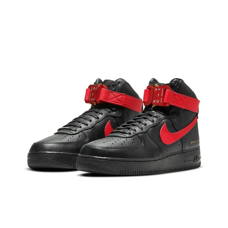 Nike Air Force 1 High 1017 Alyx 9SM Black Red-2