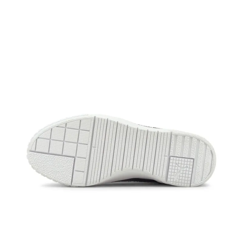 PUMA Cali Series Skateboard Shoes Women's Low-Top White/Yellow/Black-4
